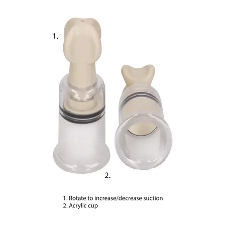 Shots Nipple Suction Set Small - Precision Adjustable Suction Cups
