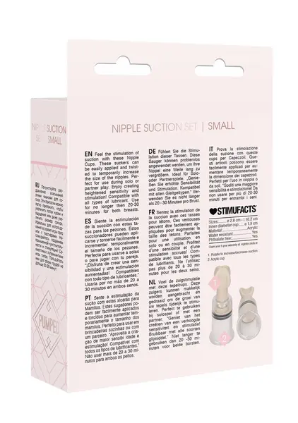 Shots Nipple Suction Set Small - Precision Adjustable Suction Cups