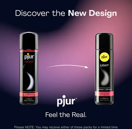 pjur LIGHT Silicone-Based Lubricant & Massage Gel 250ml - Low Viscosity Formula
