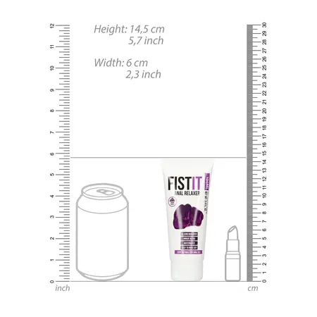 Fist It Professional Water-Based Intimate Gel 100ml - Odorless & Dermatologically Tested