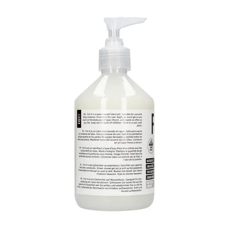 Fist It Water-Based Lubricant 500ml - Transparent, Neutral Formula