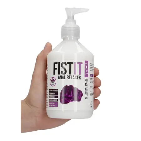 Fist It Water-Based Gel Lubricant 500 ml - Dermatologically Tested