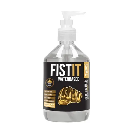 Fist It Water-Based Personal Gel 500 ml - Dermatologically Tested, Neutral