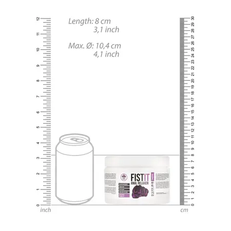 Fist It Water-Based Lubricant 500 ml - Long-Lasting Formula