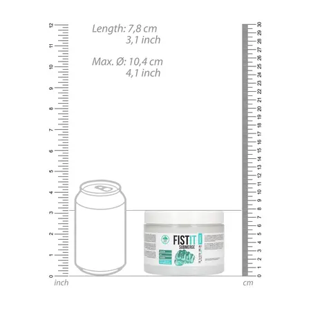 Fist It Submerge Lubricant 500ml - Long-Lasting Petroleum Formula