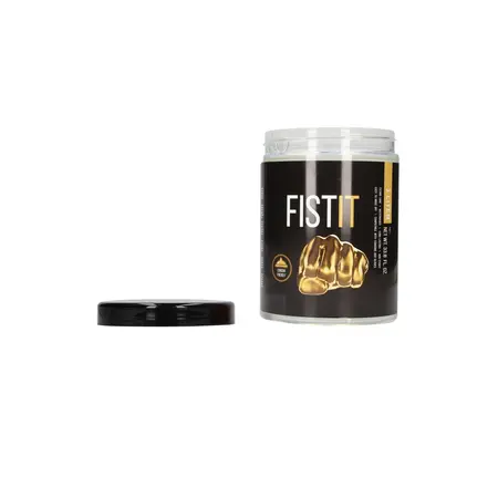 Fist It Water-Based Lubricant 1000 ml - Large Transparent Gel Jar