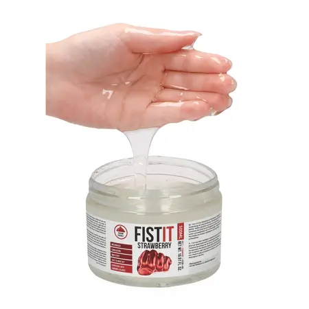 Fist It Extra Thick Water-Based Lubricant Strawberry 500ml
