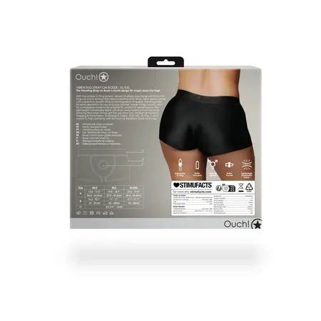 Satisfyer Strap-on Boxer XL/XXL Black - Rechargeable Vibrating System
