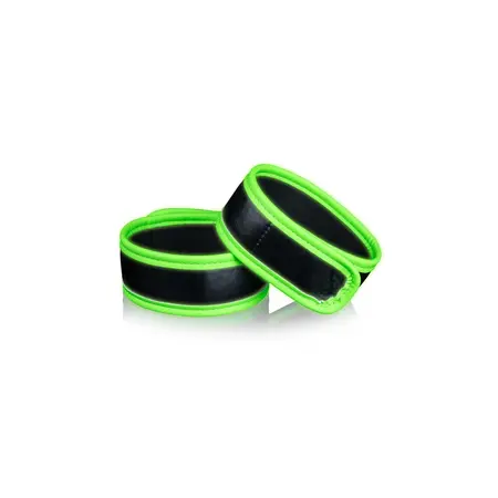 OUCH! Adjustable Biceps Band Glow in the Dark - Fluorescent Green Harness