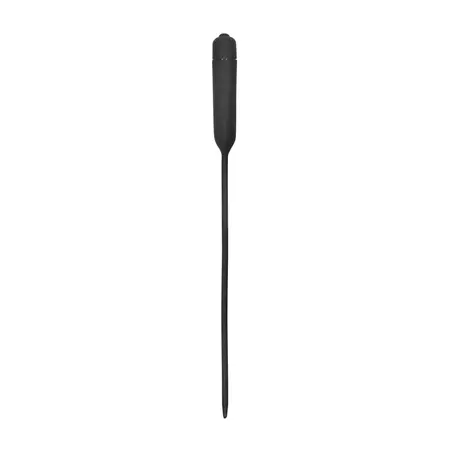 OUCH! Silicone Vibrating Extra Long Intimate Sounding Probe Black