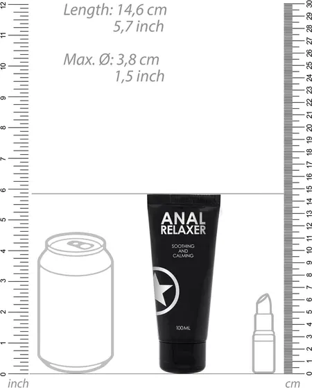 Ouch! Anal Relaxer Gel 100ml - Gentle Comfort Formula for Intimate Care
