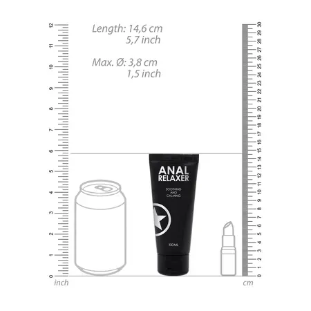 Ouch! Anal Relaxer Gel 100ml - Gentle Comfort Formula for Intimate Care