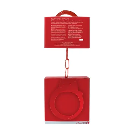 You2Toys Beginner's Handcuffs - Adjustable Metal Restraints with Quick-Release