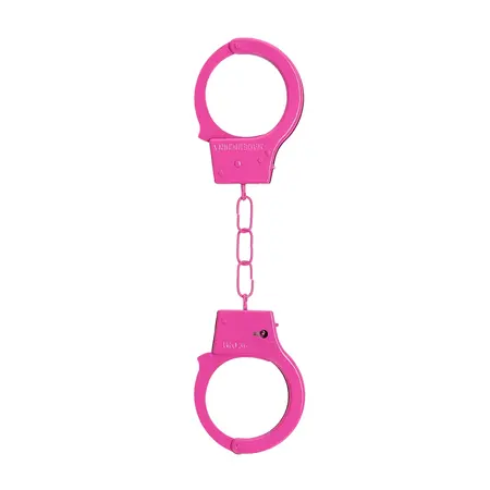 Ouch! Beginner Metal Handcuffs with Quick-Release System Silver