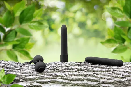 Natural Pleasure Biodegradable Intimate Device 18 cm - Eco-Friendly Design