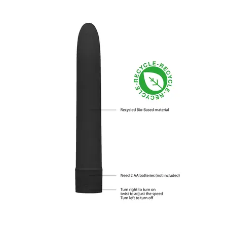 Natural Pleasure Biodegradable Intimate Device 18 cm - Eco-Friendly Design