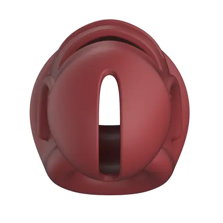 ManCage Model 28 Ultra Soft Silicone Chastity System Black