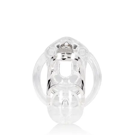 Man|Cage Model 25 Intimate Control Device 9 cm Transparent Polycarbonate