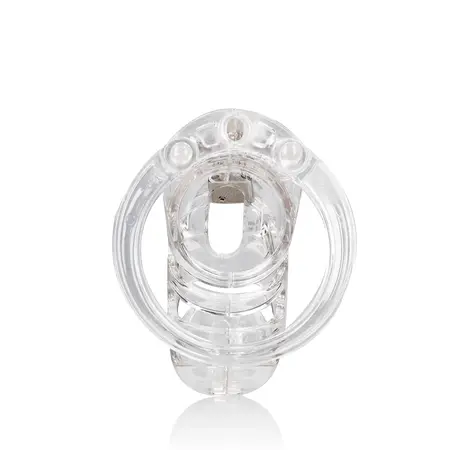 Man|Cage Model 25 Intimate Control Device 9 cm Transparent Polycarbonate