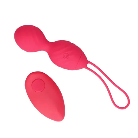 Satisfyer Powerball Vibrating Egg Remote Control Strawberry Red