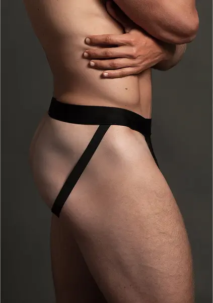 Male Power Lace Jock L/XL - Sheer Lace Intimate Support System