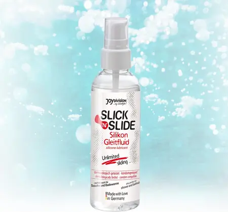 pjur SLICK'N'SLIDE Silicone Lubricant 100ml - Water-Resistant Formula