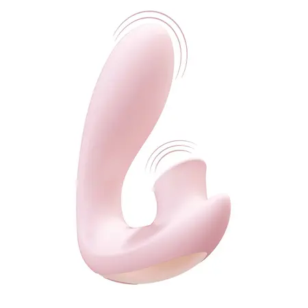 Desirable Bendable Air Pulse Vibrator - Flexible Silicone, USB Rechargeable