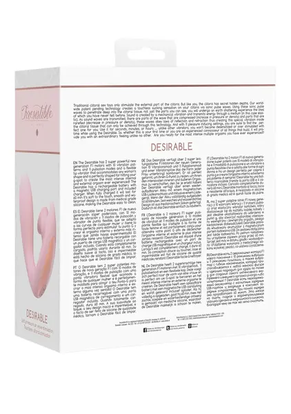 Desirable Bendable Air Pulse Vibrator - Flexible Silicone, USB Rechargeable