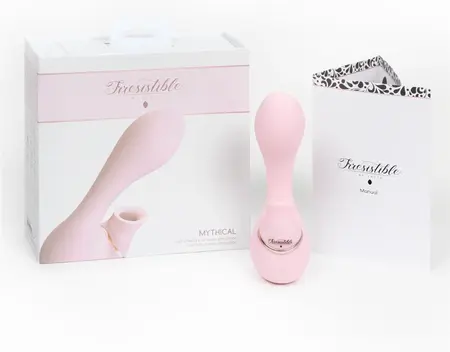 Mythical Air Pulse Intimate Device 10-Speed Silicone Pink USB Rechargeable