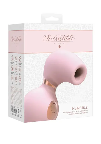 Irresistible Invincible Air Pulse Model - 10-Speed Silicone, USB Rechargeable