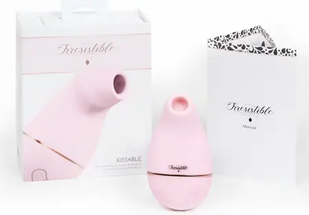 Kissable Intimate Airwave Vibrator by Shots - Waterproof, Silicone, USB