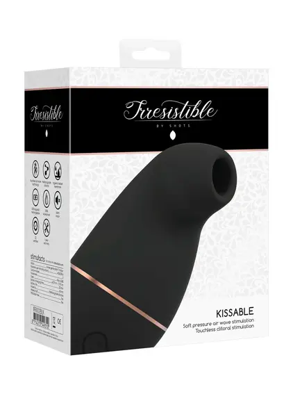 Kissable Irresistible Airwave System - Waterproof, Rechargeable, Pink