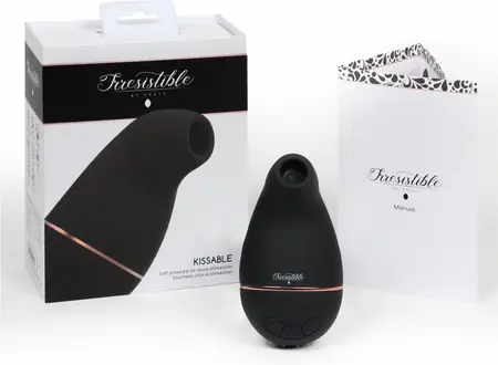 Kissable Irresistible Airwave System - Waterproof, Rechargeable, Pink