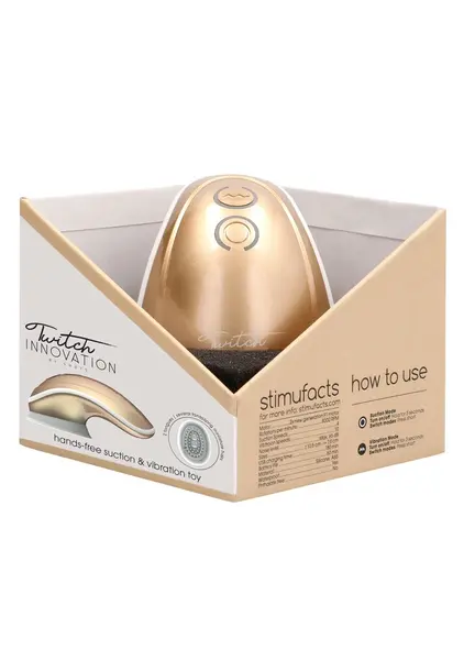 Twitch Handsfree Intimate Machine with Suction & Dual Vibration System