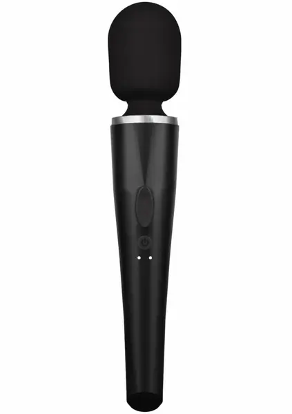 CARESSE Pro Wand Massager 8000rpm IPX7 Silicone 30.6cm Black