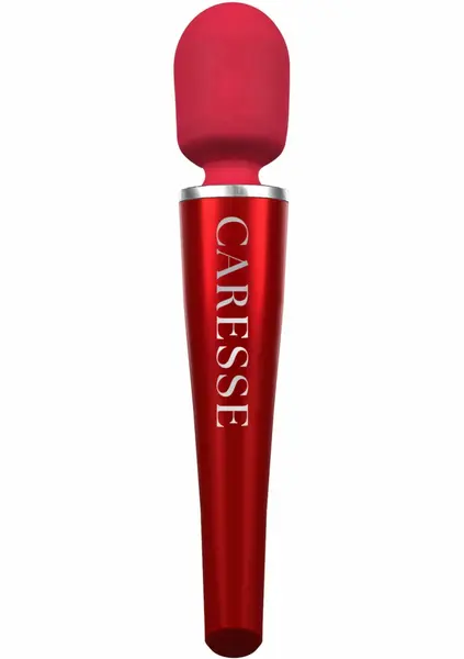 CARESSE Pro Wand Massager 8000rpm IPX7 Silicone 30.6cm Black