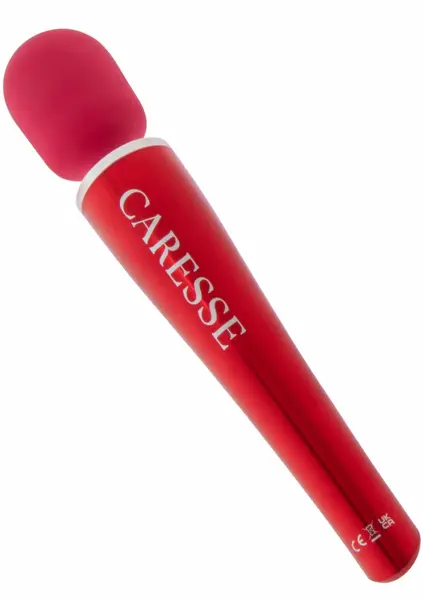 CARESSE Pro Wand Massager 8000rpm IPX7 Silicone 30.6cm Black