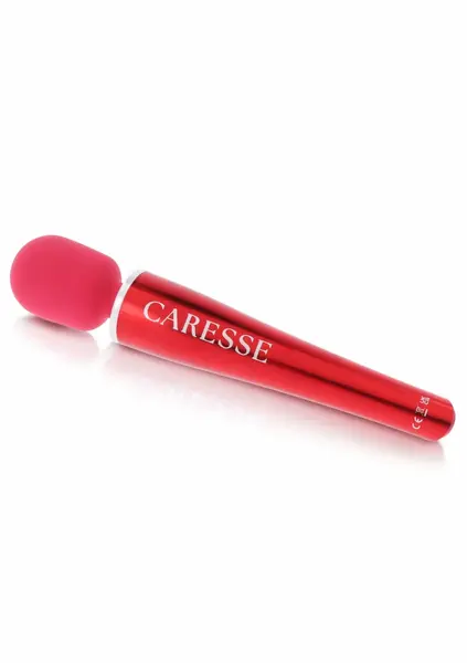 CARESSE Pro Wand Massager 8000rpm IPX7 Silicone 30.6cm Black