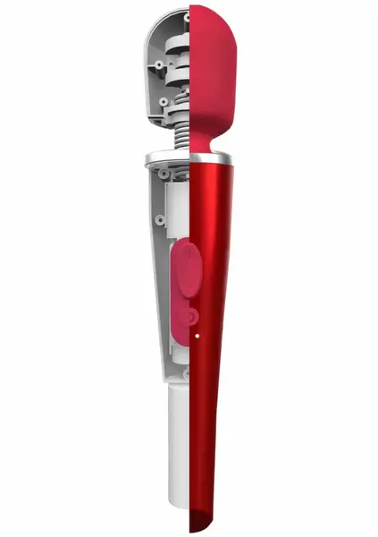 CARESSE Pro Wand Massager 8000rpm IPX7 Silicone 30.6cm Black