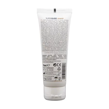 HOT Superglide Edible Water-Based Lubricant 75 ml - Flavored Formula