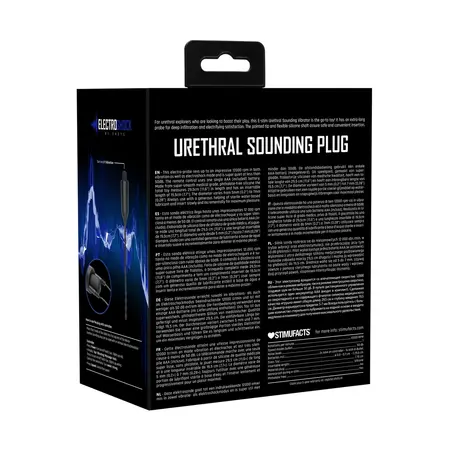 Shots ElectroShock Vibrating Intimate Probe Silicone 29.5cm Black
