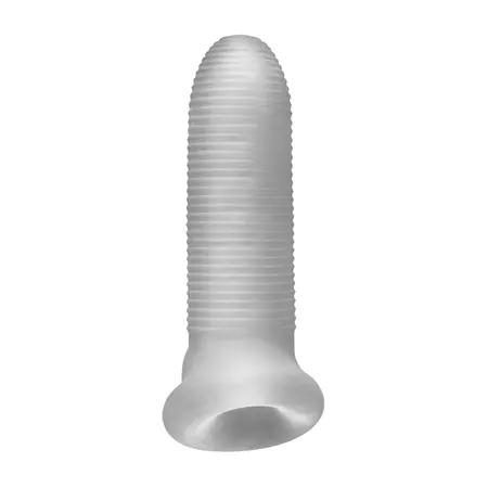 Perfect Fit Fat Boy Micro Rib Sheath 14 cm - Flexible Ribbed Sleeve