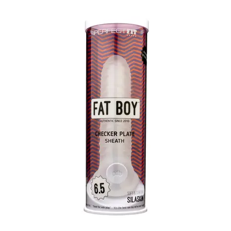 Perfect Fit Fat Boy Checker Box Intimate Sheath 16.5 cm SilaSkin