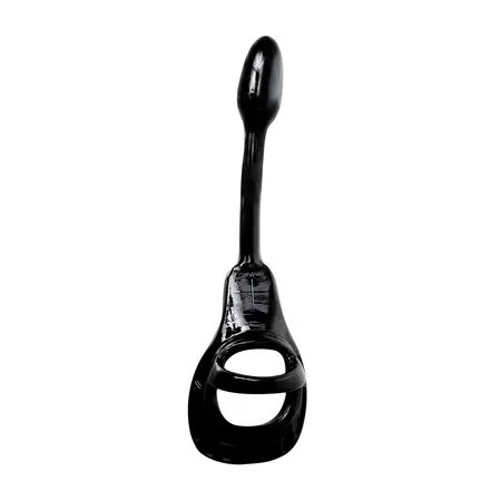 Perfect Fit Armour Tug Lock Small - Intimate Ring with Ball Strap & Plug