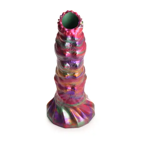 Creature Cocks Larva Silicone Ovipositor Model with Colorful Eggs, Large Size