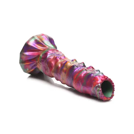 Creature Cocks Larva Silicone Ovipositor Model with Colorful Eggs, Large Size