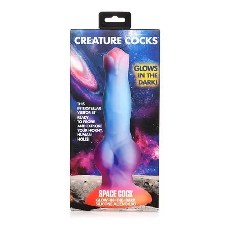 Creature Cocks Silicone Space Model Glow-in-the-Dark Fantasy Toy L