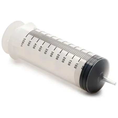 CleanStream Professional Cleaning Syringe with Tube 550 ml - Clear