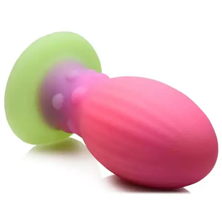 Creature Cocks Xeno Glow-in-the-Dark Silicone Egg XL Pink