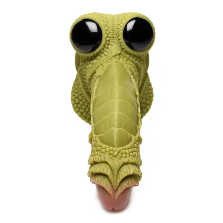 Swamp Monster силиконово фентъзи дилдо, черно, 22 см